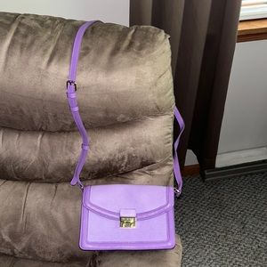 Like new small leather Vera Bradley crossbody